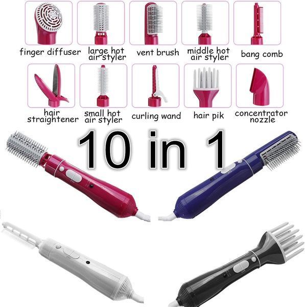 Професійний багатофункціональний стайлер для волосся Fullcome Hair Styler ST300 ∙ Фен-щітка 10 в 1 Fullcome Hair Styler ST300 56733 фото