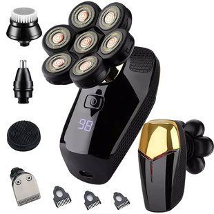 Електрична бритва для чоловіків 5 в 1 Electric Shaver для обличчя ∙ Багатофункціональна бритва 5 в 1 Electric Shaver 56653 фото