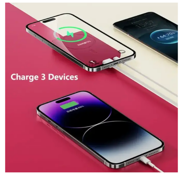 Мобільна зарядка Magnetic Power Bank 90.000mAh 22.5W ∙ Компактний та потужний павербанк Magnetic Power Bank 90.000mAh 22.5W 57337 фото