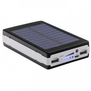 Повербанк на сонячній батареї UN-3102 SOLAR 40000mAh &bull; Портативна мобільна зарядка Power Bank з LED ліхтариком для телефону, планшета та щоденного використання 57674 фото